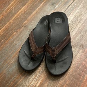 Leather Reef Cushion Phantom Flip Flops